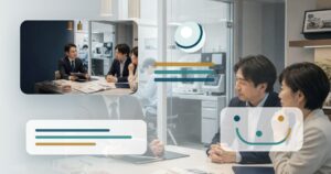 歯科技工所M&Aで取引歯科医院との関係承継を相談する場面